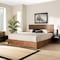Baxton Studio Aras Modern Ash Walnut Brown Finished Wood King Size 3-Drawer Storage Bed 180-9421-9622-Zoro - alternate 7